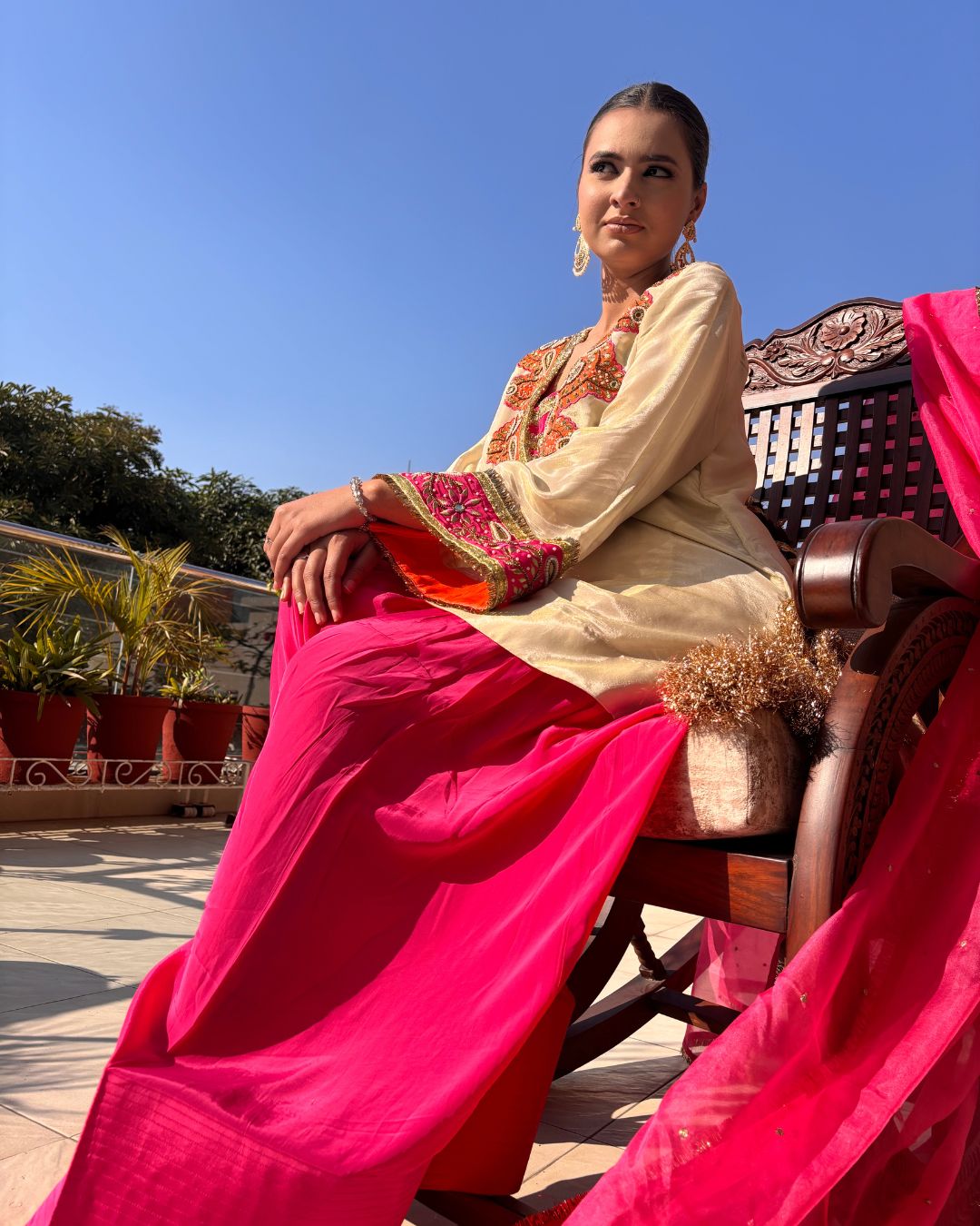 Resham Farshi Suit Set