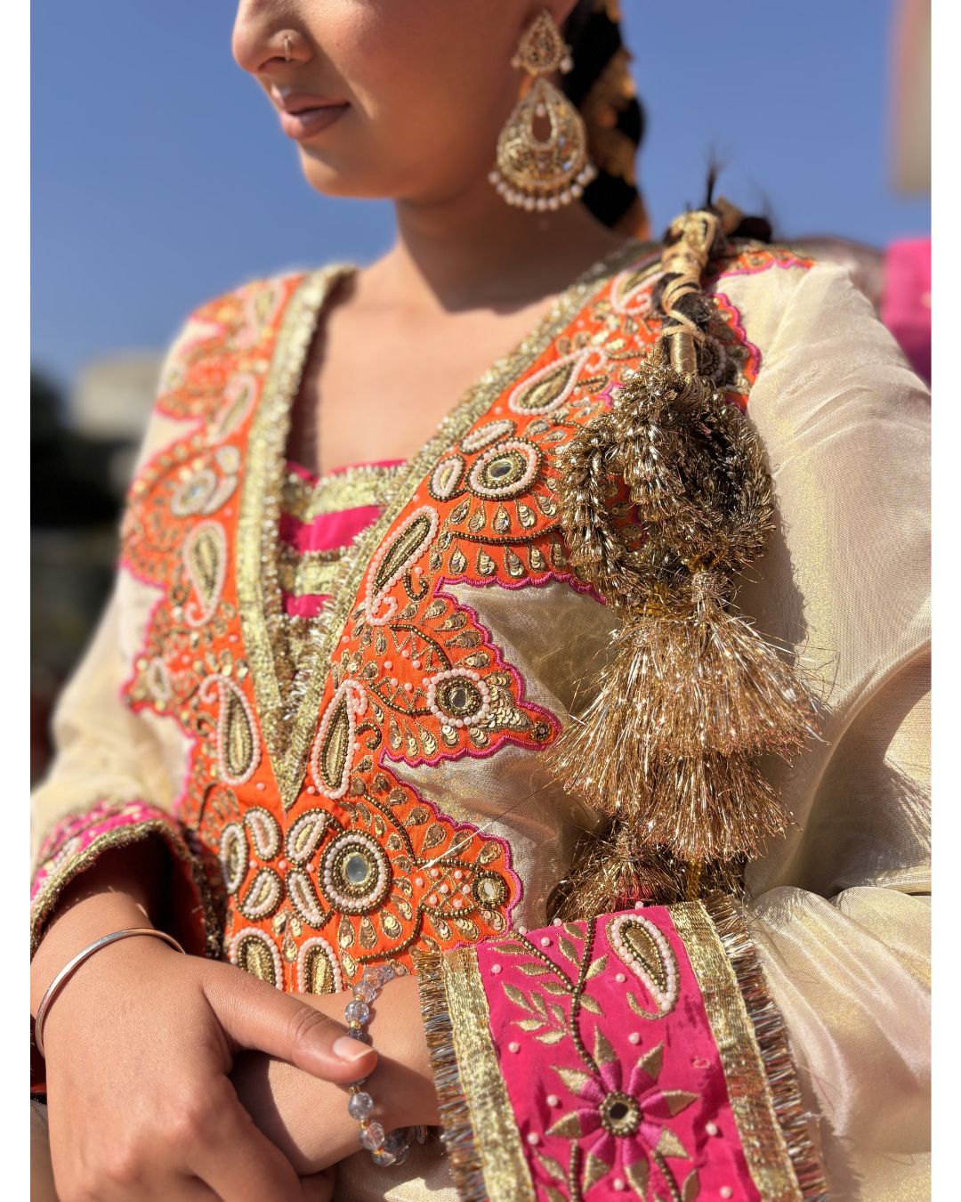 Resham Farshi Suit Set