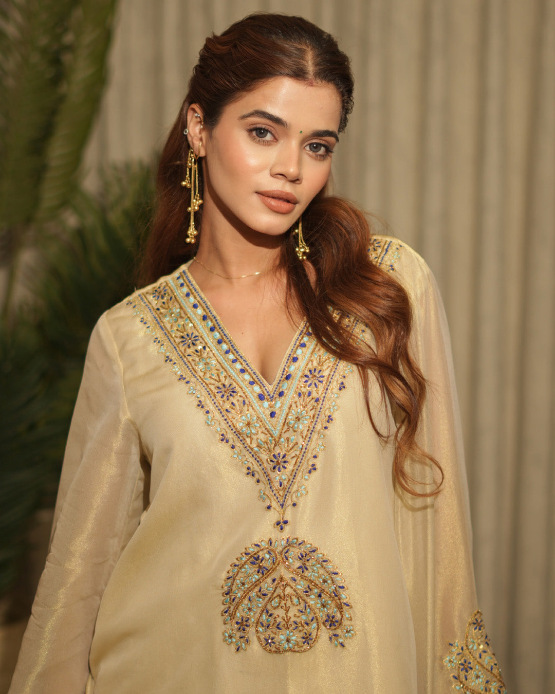 Navy Farshi Suit Set