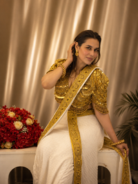 Gigi Gold Ready to wear Saree