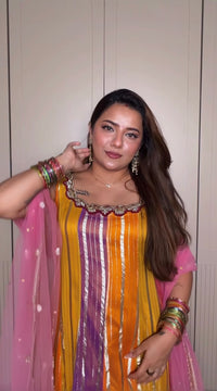 Carnival Anarkali Set