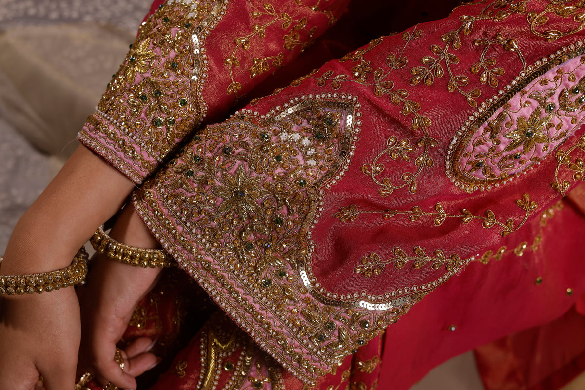 Begum Pure Glass Silk Ensemble