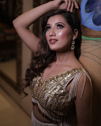 Old Rose Meera Set