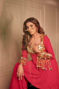 Ruby Noor Sharara Set