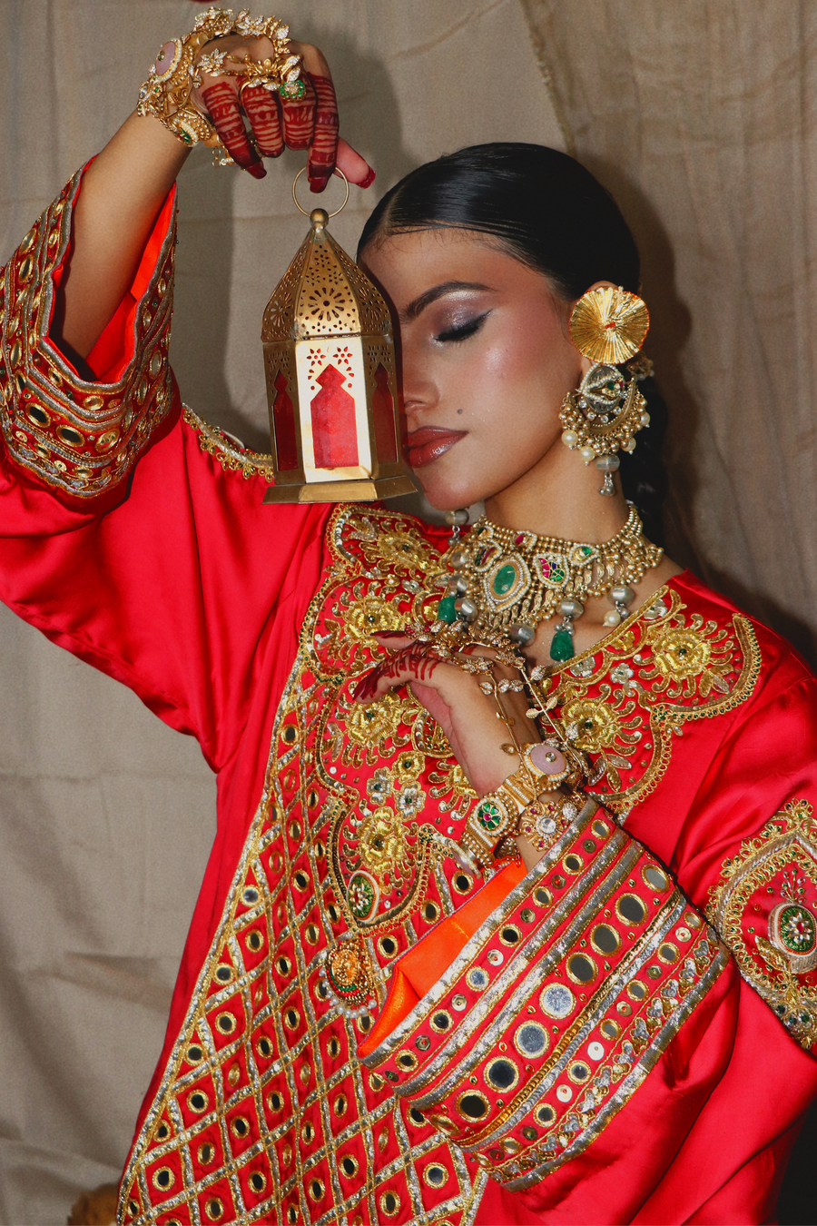 Laal Chaand Suit