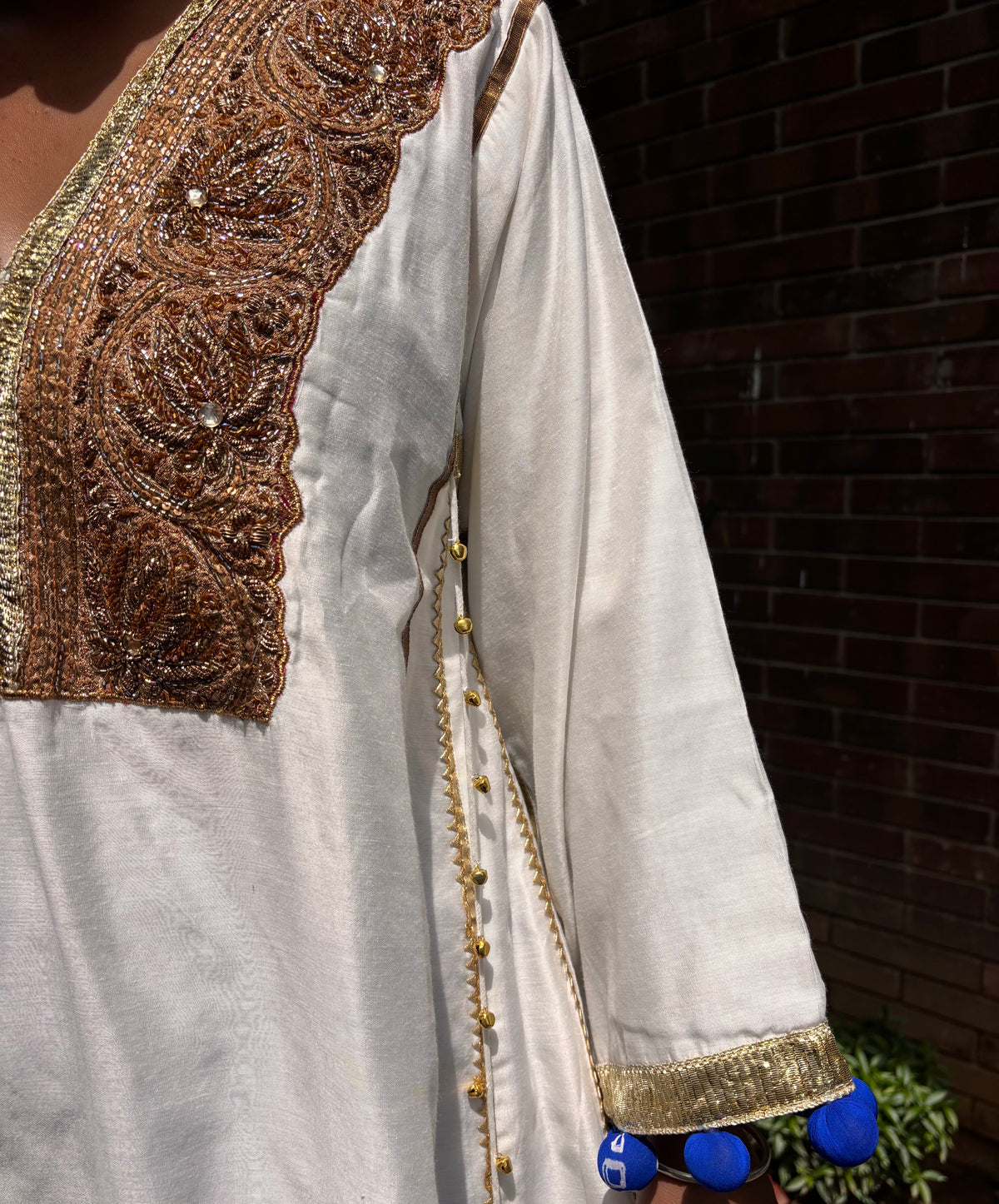 Blue Mulmul Noor Set
