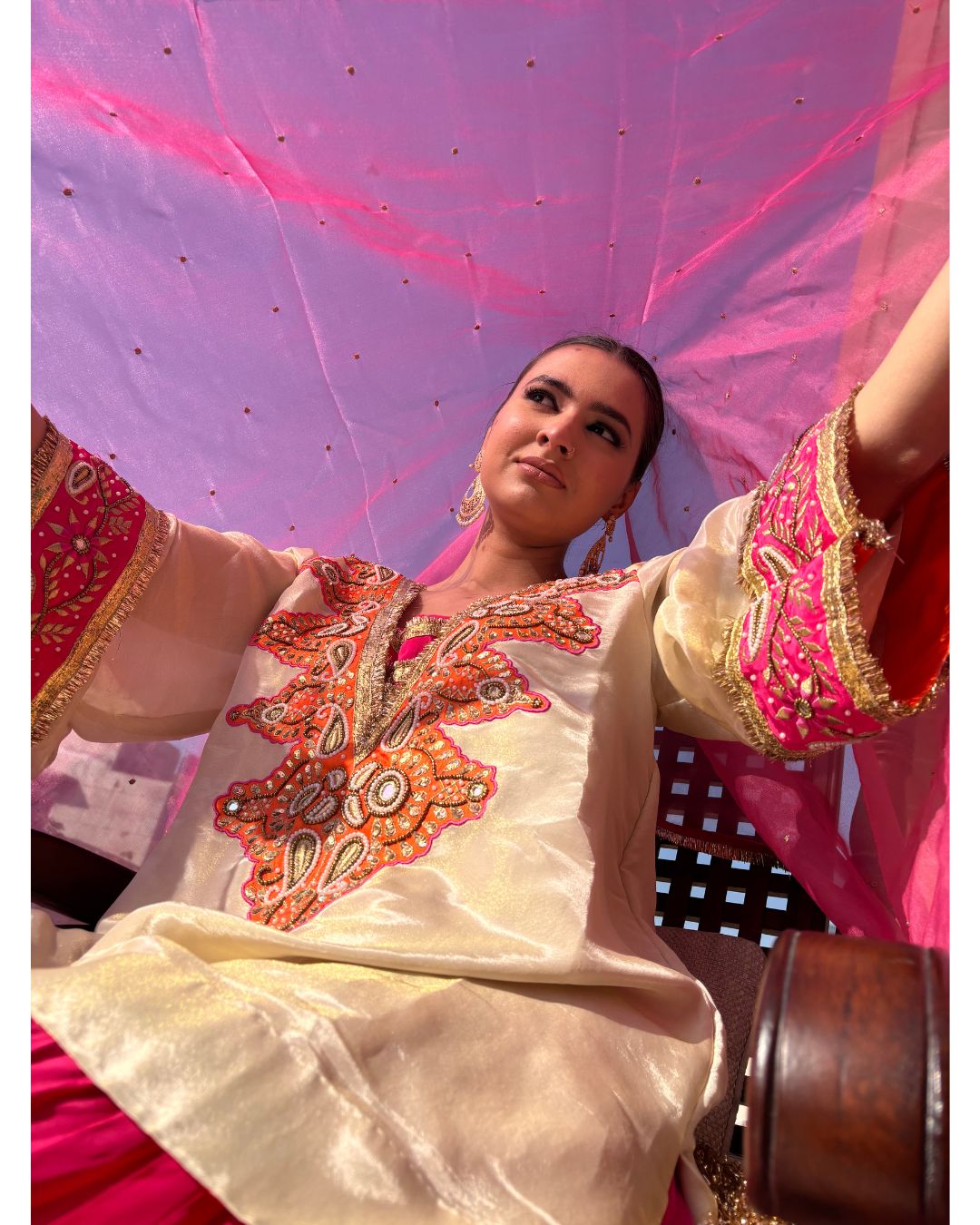 Resham Farshi Suit Set