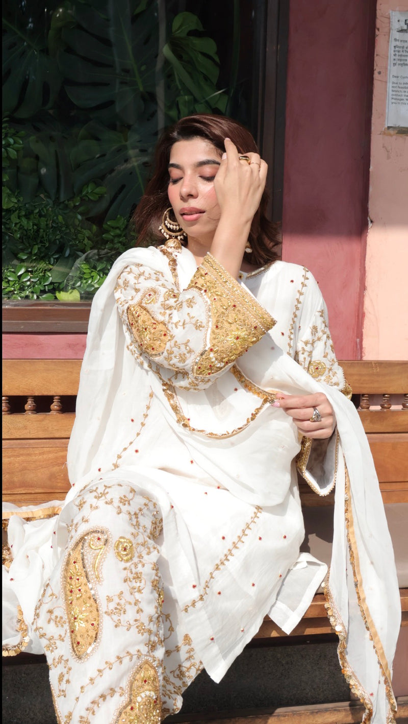 Mul Silk Zari Set