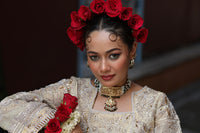 designer bridal lehengas," "couture sarees," "bespoke ethnic wear," "premium silk," and "luxury Indian fashion