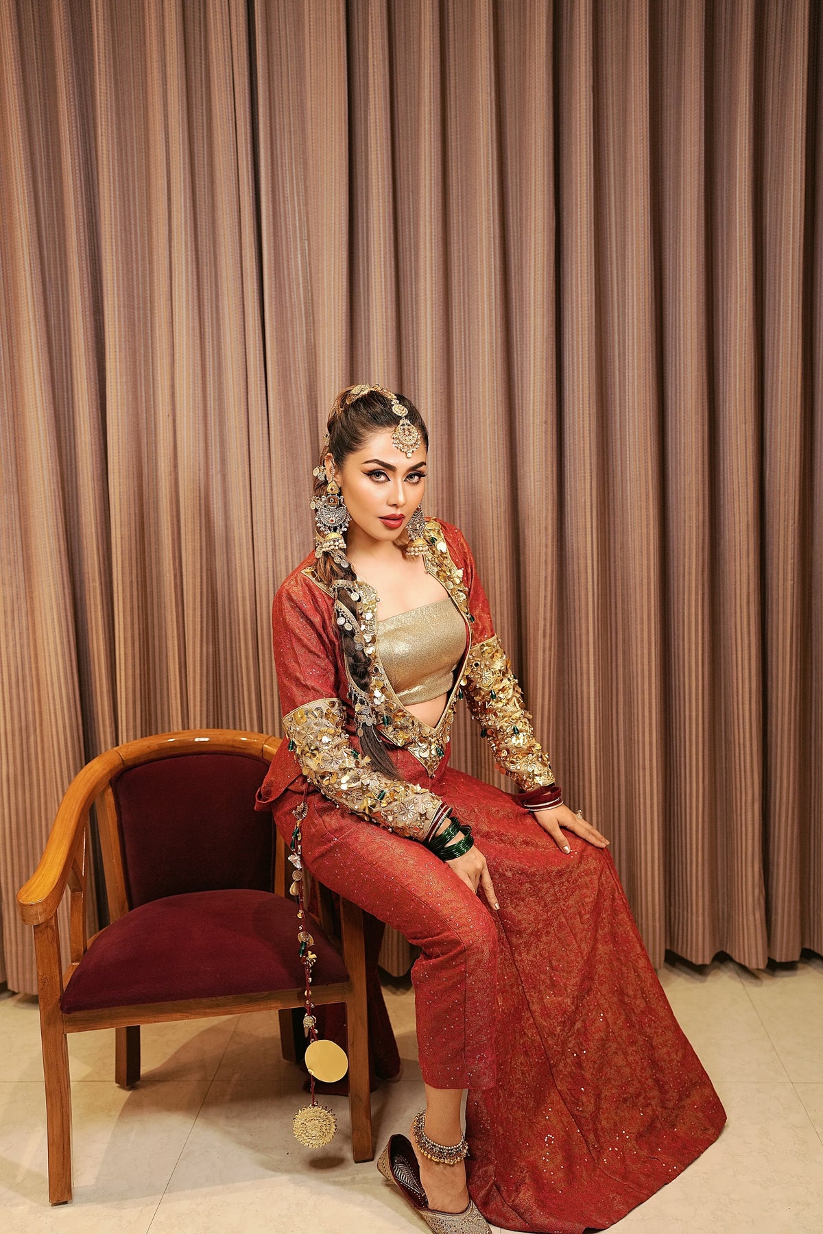 Safa in Red