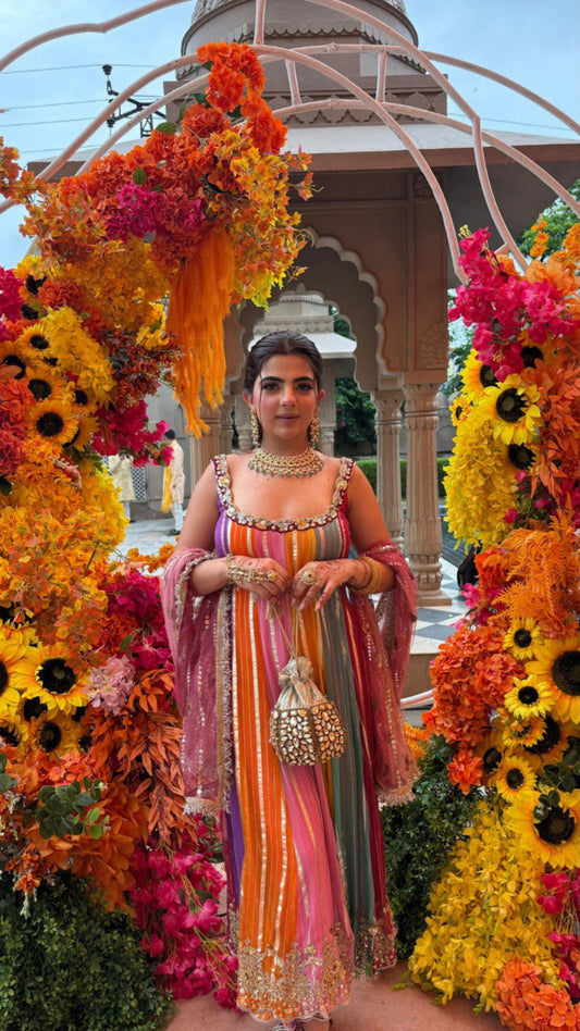 Carnival Anarkali Set