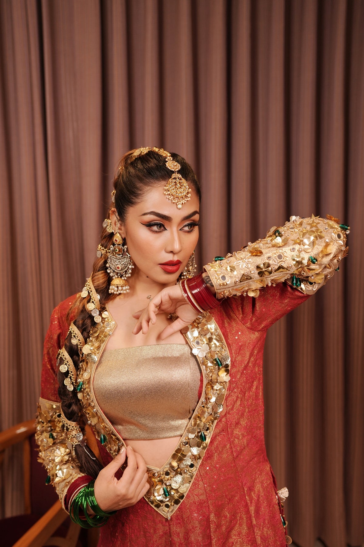 Safa in Red