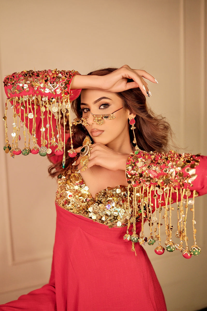 Ruby Noor Sharara Set