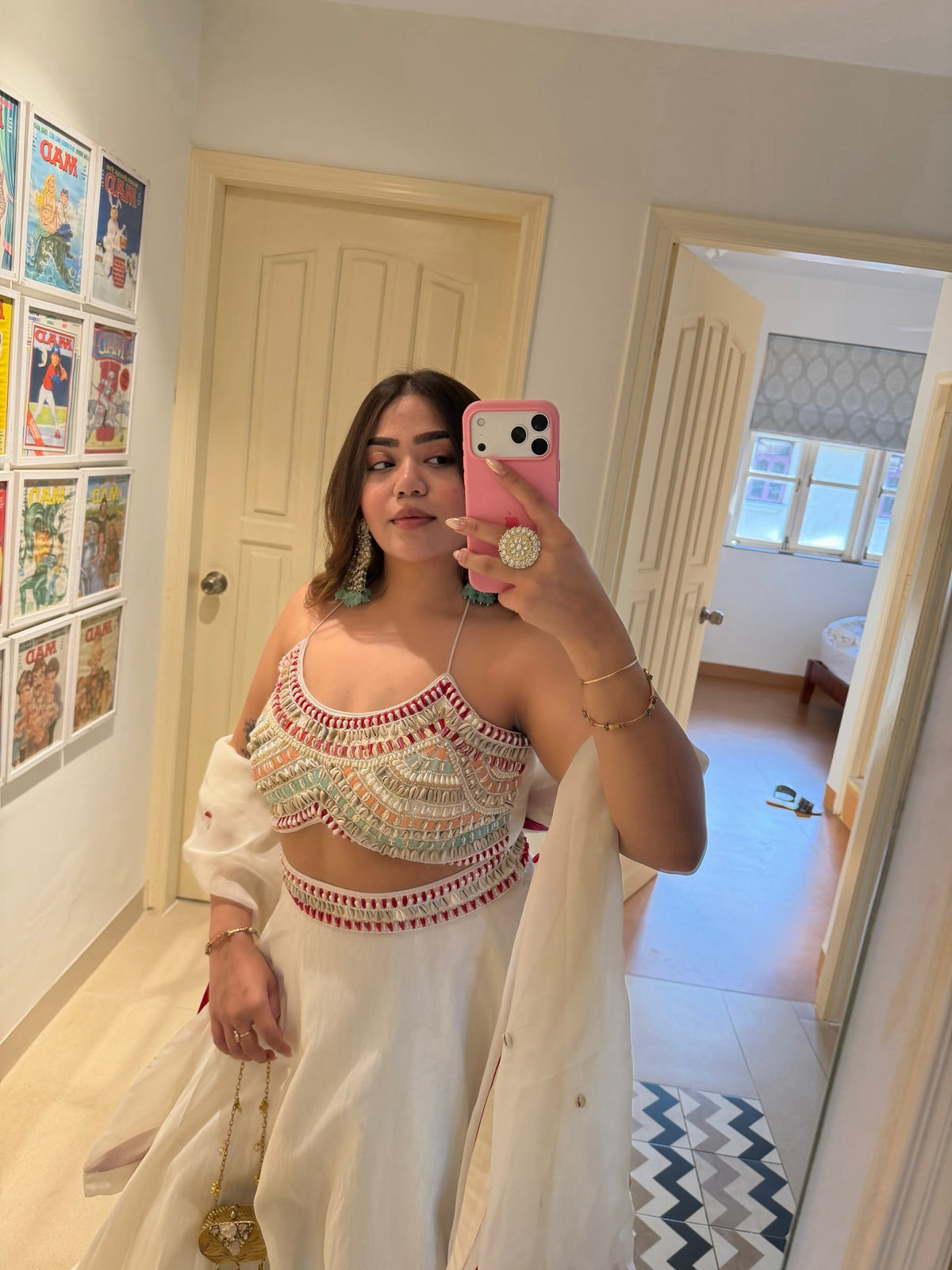 Aahana Lhenga Set