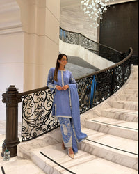 Armani Silk Dabka Zari Set