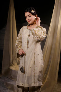 Shehzadi Pure Glass Silk Ensemble