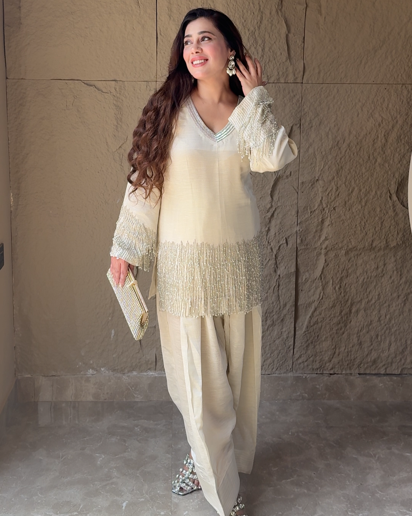 Pearl Farshi Suit Set
