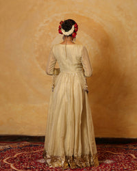 Anarkali in Gold