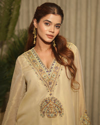 Navy Farshi Suit Set