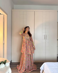 Rekha in Grey Suit Set
