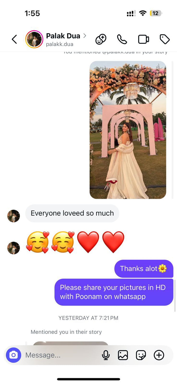 Customer testimonial