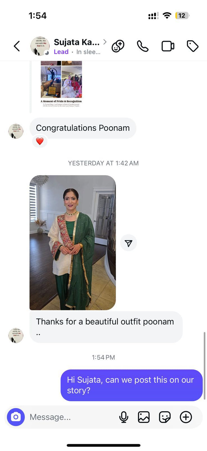Customer testimonial