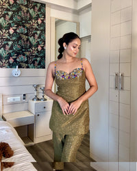 Olive Dusk Co-Ord Set